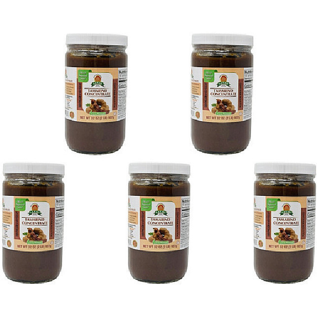 Pack of 5 - Laxmi Tamarind Concentrate - 2 Lb (907 Gm)
