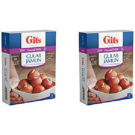 Pack of 2 - Gits Gulab Jamun Dessert Mix - 200 Gm (7 Oz)