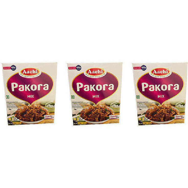 Pack of 3 - Aachi Pakora Mix - 200 Gm (7 Oz)