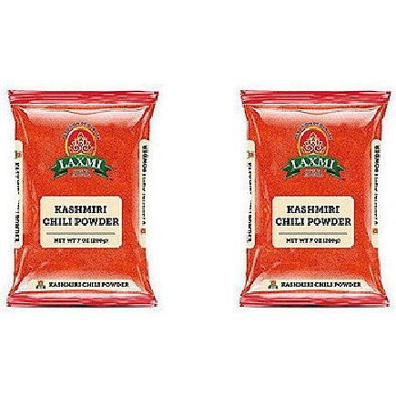 Pack of 2 - Laxmi Kashmiri Chili Powder - 200 Gm (7 Oz)