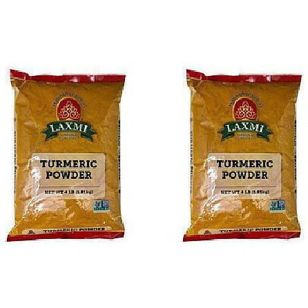 Pack of 2 - Laxmi Turmeric Powder - 4 Lb (1.81 Kg)