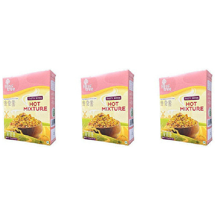 Pack of 3 - Bliss Tree Hot Mixture - 200 Gm (7.05 Oz)