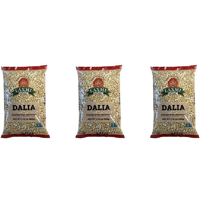 Pack of 3 - Laxmi Dalia - 800 Gm (1.76 Lb)