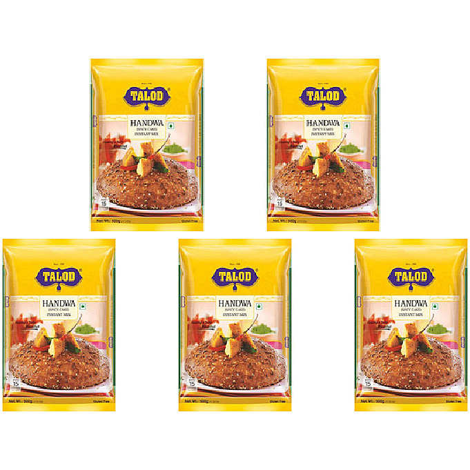 Pack of 5 - Talod Handwa Flour - 500 Gm (17.5 Oz)