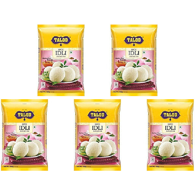 Pack of 5 - Talod Idli Flour - 500 Gm (17.5 Oz)
