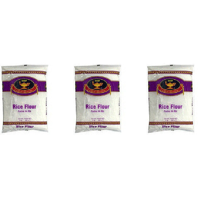 Pack of 3 - Deep Rice Flour - 2 Lb (907 Gm)