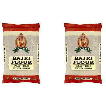 Pack of 2 - Laxmi Bajri Flour - 2 Lb (907 Gm)