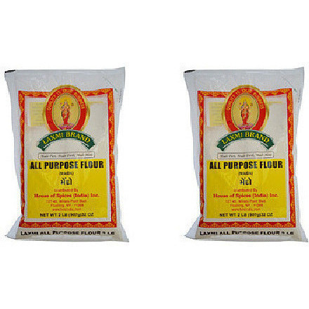 Pack of 2 - Laxmi Maida All Purpose Flour - 2 Lb (907 Gm)