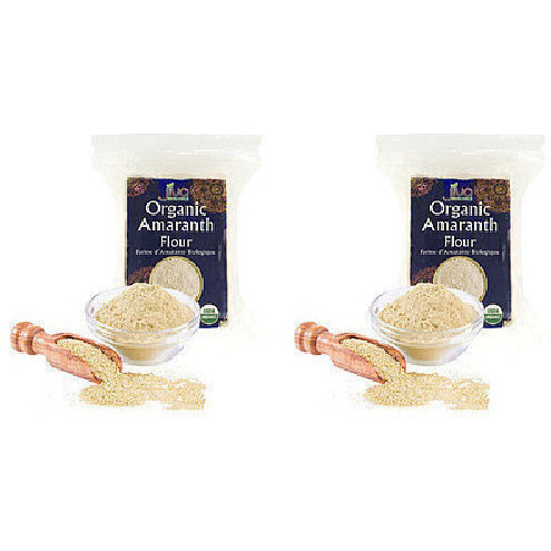 Pack of 2 - Jiva Organics Organic Amaranth Flour - 2 Lb (907 Gm)