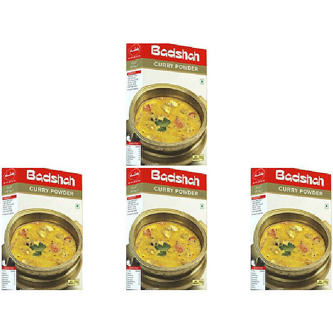 Pack of 4 - Badshah Jain Curry Masala - 100 Gm (3.5 Oz)