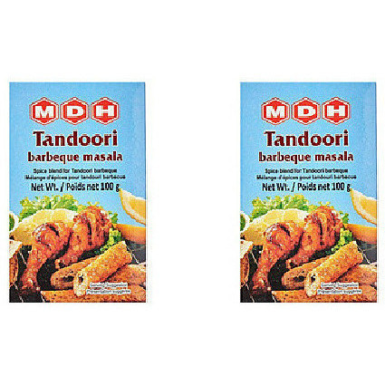 Pack of 2 - Mdh Tandoori Barbeque Masala - 100 Gm (3.5 Oz)