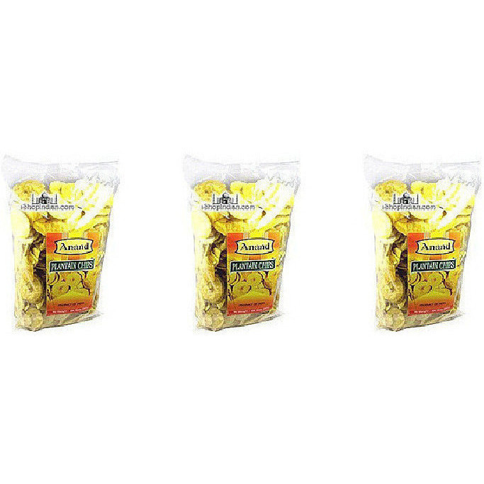 Pack of 3 - Anand Plantain Chips - 200 Gm (7 Oz)