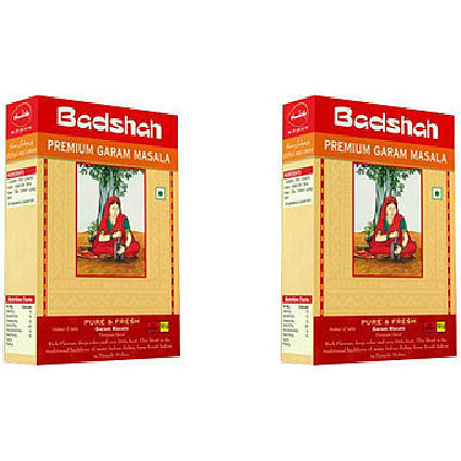 Pack of 2 - Badshah Premium Garam Masala - 100 Gm (3.5 Oz)