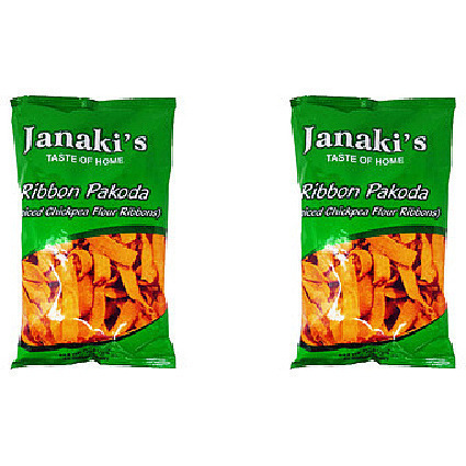 Pack of 2 - Janakis Ribbon Pakoda - 200 Gm (7 Oz)