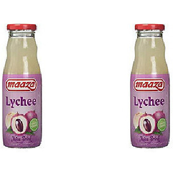 Pack of 2 - Maaza Lychee Juice - 330 Ml (11.2 Fl Oz)