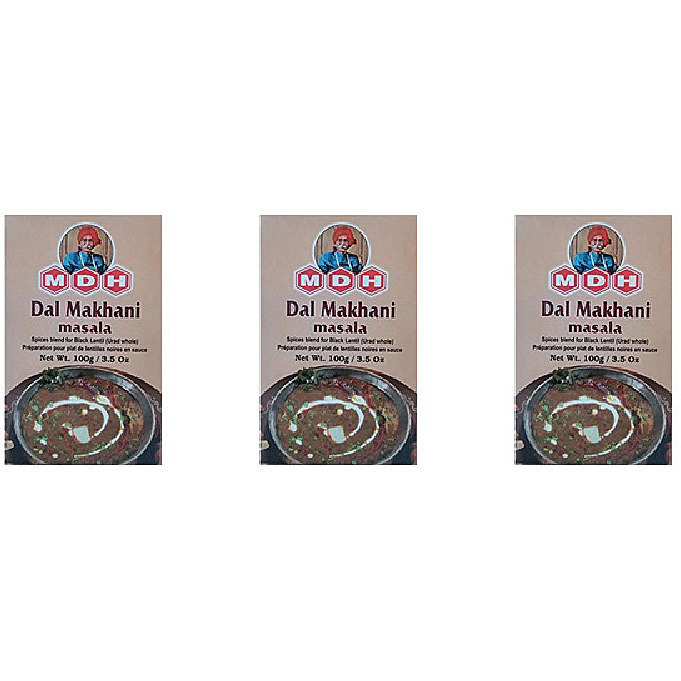 Pack of 3 - Mdh Dal Makhani Masala - 100 Gm (3.5 Oz)