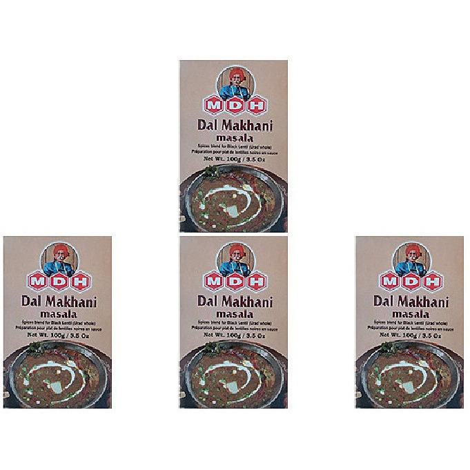 Pack of 4 - Mdh Dal Makhani Masala - 100 Gm (3.5 Oz)