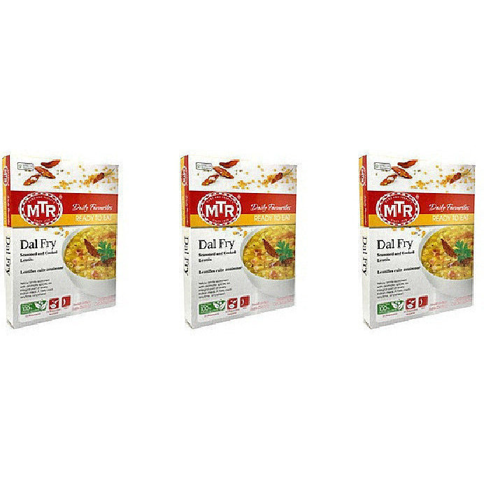 Pack of 3 - Mtr Ready To Eat Dal Fry - 300 Gm (10.5 Oz)