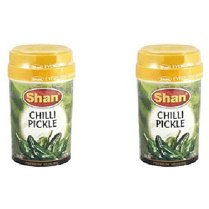 Pack of 2 - Shan Chilli Pickle - 1 Kg (2.2 Lb)