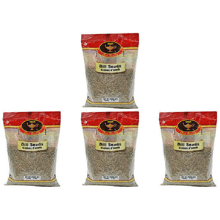 Pack of 4 - Deep Dill Seeds - 200 Gm (7 Oz)