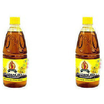 Pack of 2 - Laxmi Mustard Oil - 500 Ml (17 Fl Oz)